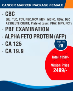 3 PACKAGE CANCER MARKER PACKAGE FEMALE