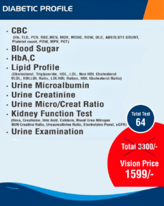 6 PACKAGE DIABETIC PROFILE